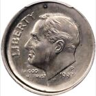 1997 Roosevelt Dime Pcgs Ms67 Broadstrike Minor Double-struck Error Coin 10c