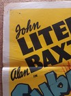 Submarine Base-prc Alan Baxter John Litel Original 1943 27 X 41 Movie Poster