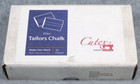 Black Wax Tailor s Chalks Box Of 48 Pcs  Sewing   Tailoring Chalk Cutex