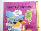 Chester Cheeta Cheetos Poster Vtg 1980 s Totally Rad Private Pad  Nice