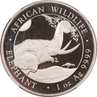 2023 Somalia 100 Shillings 1 Oz  999 Silver Elephant - Ngc Ms-70