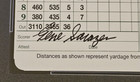 Gene Sarazen Signed Masters Scorecard-7 Time Pga Major Champion-psa 10 Auto