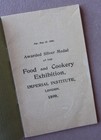 Original Antique 1899 Universal Cookery Book Food Chopper Recipes Instructions