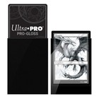 200 Ultra Pro Black Gloss Deck Protector Standard Size Card Sleeves Pokemon Ccg