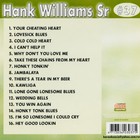 Hank Williams Sr Country Karaoke Classics Cd g Vol-37 New In Plastic 17 Tracks