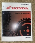 Genuine Honda Shop Service Repair Manual Book 2004 - 2017 Crf450x Crf 450 X 2016