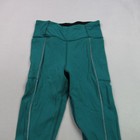 Smartwool Women s Teal Active Leggings Pants Size S Small Merino Wool Blend