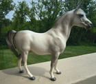Vintage Hagen Renaker Dw Arabian Horse Figurine Abdullah  2nd Version   repairs 