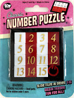 Fifteen 15 Puzzle Number Slide Tile Brain Teaser Classic Iq Test Toy Game