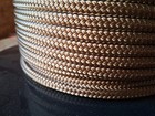 1 4 X 100 Ft Premium Double Braid- Yacht Braid Rope Hank  Gold
