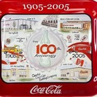 6 Coca-cola 100 Anniversary 1905-2005 Trays