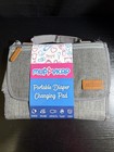 Muppykap Portable Diaper Changing Pad 27    Waterproof Travel Mat Gray Nwt