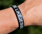  4  For  19 99 Black Silicone Bracelet  be Like Jesus  Christian Inspirational