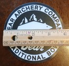  Fred Bear Archery Vintage Logo Decal - Durable Outdoor Vinyl 4  Free Shipping