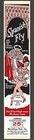 Vintage Original 1960 s Novelty Pinup Nude Condom Machine Water Decal Art Nos