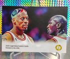 Custom Michael Jordan Dennis Rodman Downtown Fan Art  Card