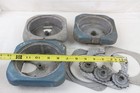 Vintage Oak Acorn Gumball Machine Base Base Top Coin Wheel Parts Lot