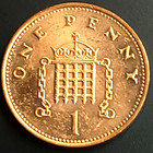 1998 Great Britain One Penny Uncirculated Coin - Brilliant Uk
