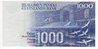     Finland 1000 Markkaa 1986 Banknote Preeuro P-121 N 8035004119 Paper Money