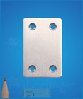Mending Plate Joining Bracket Support Brace Flat Stainless Steel Metal Connector