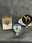Lot Of 9 Hot Air Balloon Enamel Lapel Pins  108