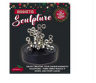 Original Fun Factory Magnetic Sculpture  Color  Silver     