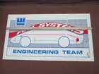 Large Vintage Walbro Fuel Systems Sign Oil And Gas Car Advertising    Bsmt Shlf