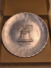 Vintage Wendell August Forge Hammered Aluminum Liberty Bell 1776-1976 Plate Tray