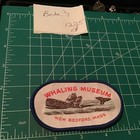 Vintage Whaling Museum Jacket Patch New Bedford Massachusetts Travel Souvenir