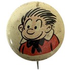 1940s Vintage Kelloggs Cereal Pep Pin Pinbacks Cartoon Characters Comic Book