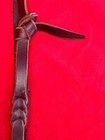 1 2  Braided Latigo Hackamore Bosal Hanger Cowboy Vaquero