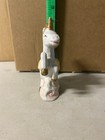 Vintage Unicorn Figurine Ceramic White Magical Fantasy Mythical Creature Bear