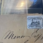 1848- Us 26l2 Broad-way Post Office Local On Cover Front   Tied  11 Nyc To Conn