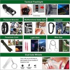 Emergency Survival Kit Bag First Aid Bug Out Military Prepper Kit 142pcs Bag