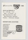 1986 Burger King Huntsville Stars Scott Whaley M5x