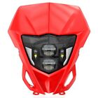 Led Headlight W  Red Fairing For Honda Crf125f Crf150f Crf230f Crf250f Crf450l