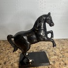 Antique Cast Iron Prancing Horse Coin Bank  Ac Williams Or Arcade   C  1910-1934
