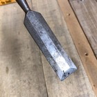 Antique Samsom 1    Bevel Edge Socket Chisel Made In Usa - Home Made Handle