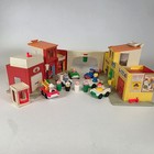 Fisher Price   997     Little People Play Family Village     1973     Complete W  Box