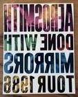 Aerosmith Concert Program Tour Book Done With Mirrors 1986 - Excellent Vintage