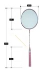 1 Pair Badminton Rackets For 2 Players   2 Practice Shuttlecocks   Carry Bag