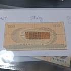 1967 Italy 500 Lire Sml Note - 60 Yr Old Circ Tape