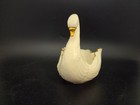 Lenox Swan Trinket Dish    detailed Open Wings     3 75  gold Trim     Usa     Vintage
