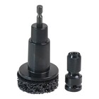 Inner Rim Cleaner   Wheel Hub Rust Removal Tool drill Attachment For Brake 