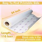 Koala Sublimation Paper Roll 24  X 110 Ft Heat Transfer Fast Dry Inkjet Printer