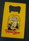Bottle Opener Topo Chico Yellow Square Metal Genuine
