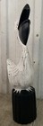 Blue Wash Pelican On Piling Hand Carved Wood Tropical Sculpture Bird Decor