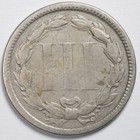 1865 Three Cent Nickel Good  g 