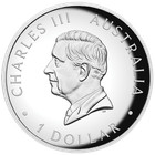 2024 Australia Kangaroo 1 Oz Silver High Relief Colorized Proof Coin