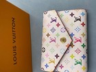 Louis Vuitton Women s Murakami Monogram Multicolor White Wallet